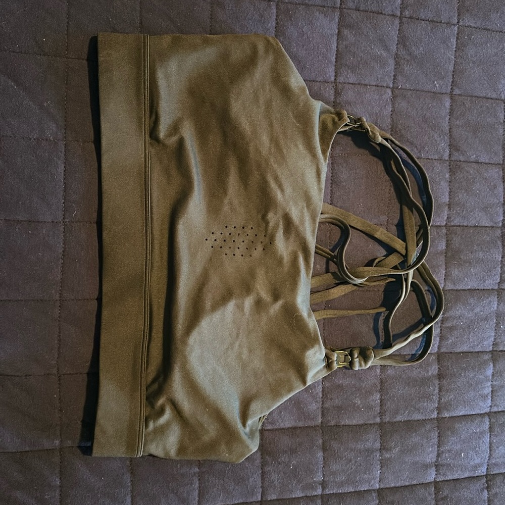 Sweat and Milk nursing sports bra.
